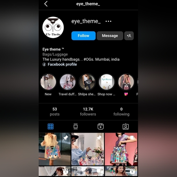 "Eye Theme" Handbag, "Big Eye Style Leather goods" Luxury Designer,Unique Style - Picture 12 of 13